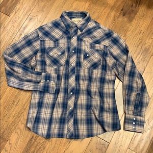 Authentic Wrangler Western Pearl Snap Shirt